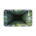 thumbnail image 1 of 3D Hole Rug Illusion, Visual Illusion Endless Abyss Pattern HD Printed Non-Slip Doormat, Optical Illusion Rug That Looks Like a Hole in The Ground, Funny Floor Mat, Fast-Drying Area Rug, 1 of 5