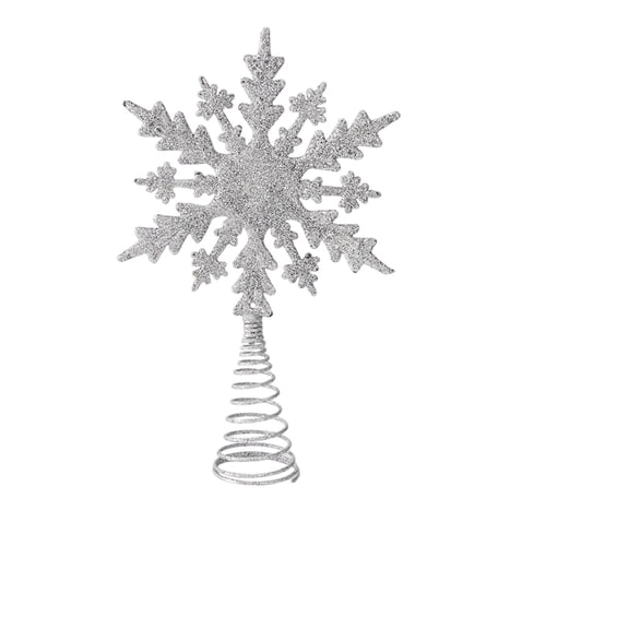 3D Hollow Christmas Tree Topper Star – Iron Five-Pointed Tree Top Decoration – Foldable & Sparkling Holiday Ornament