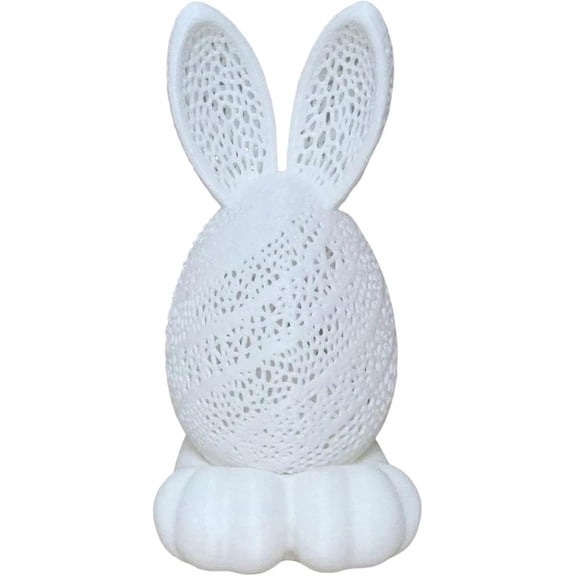 3D Hollow Easter Bunny Night Light, Easter Rabbit Atmosphere Light, Creative Rabbit Candle Light for Home Room Festival Decoration, Easter Gifts