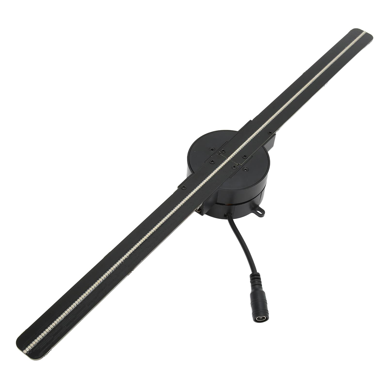 3D Hologram Fan 16.5in 2000x224 WiFi 3D Projector with 224 LED Light Beads for Business Store Advertising 100‑240V US Plug