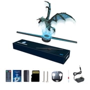 3D Hologram Fan,16.9 Inch 3D Hologram Projector Advertising Display with 1.2 Inches Thick, Hologram Fan for Business Store Signs,Bar,Casino,Party,halloween