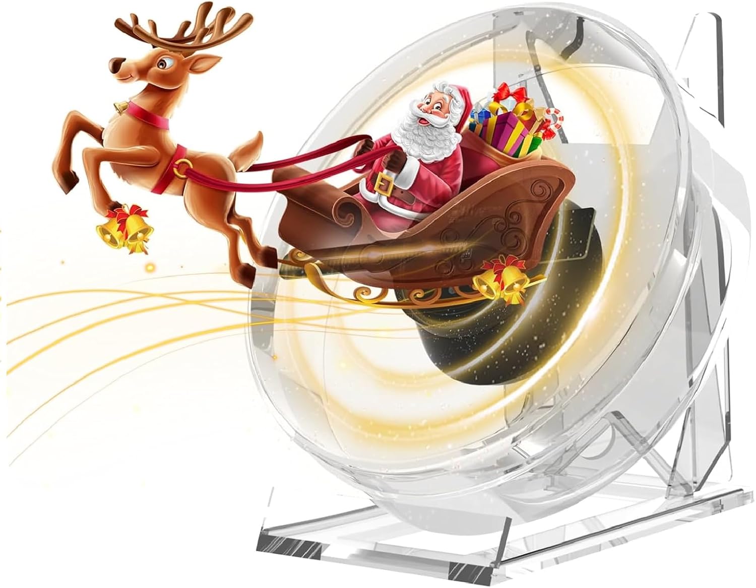 3D Hologram Fan,4.72in Hologram Fan Projector with built-in Audio- for Events,party,Festivals and Home Decoration -3d Video Materials for Free