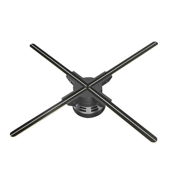 3D Hologram Fan Display Wall-mounted Wifi Led Sign Holographic Lamp Player Air Imaging Hologram Fan Projector ,High-Brightness