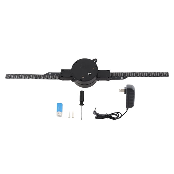 3D Hologram Fan LED Holographic Display 3D Holographic Projector 16.5in 2000x224 Resolution with 224 HD LED Beads WiFi Control for Business Store Advertising