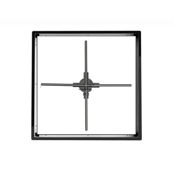 3D Hologram Fan LED Light Beads Naked Eye Holographic Fan With Aluminum Alloy 624 Beads ,Versatile And Practical