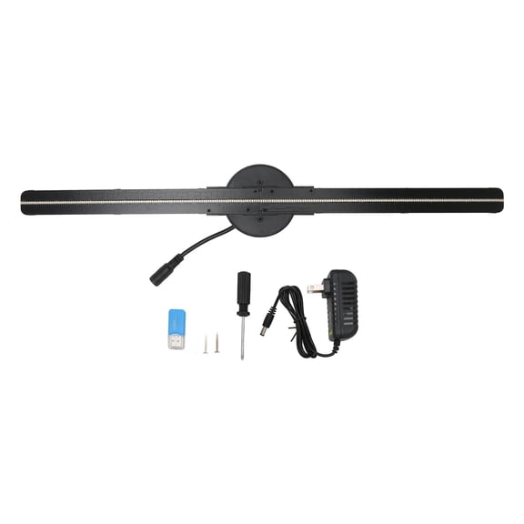 3D Hologram Fan WiFi 3D Hologram Fan 176 Degree Viewable Angle 2000x224 With 224 LED Light Beads For Business For Advertising