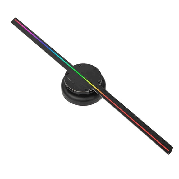 3D Hologram, Holographic Projection 3D Suspended Wall-mounted Advertising Machine Stereo Naked Eye Fan Led Display Outdoor Ideal Advertising Tool