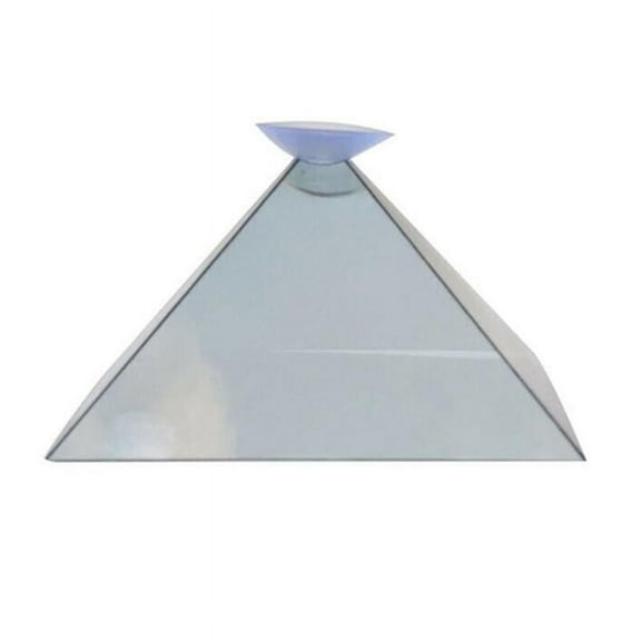 3D Hologram Projector, Acrylic Pyramid, for Smartphone, Portable DIY Kit