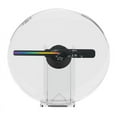 thumbnail image 1 of 3D Holographic Projector Desktop LED Fan Screen Safe Mobile WIFI Control DIY Image HD Holographic Neon PD20, 1 of 8