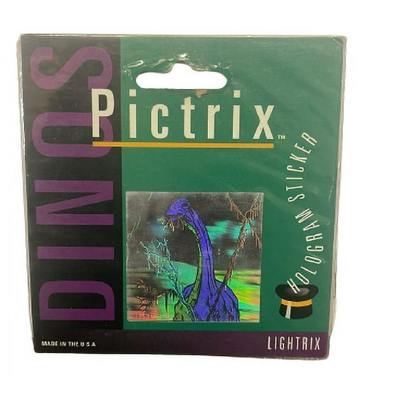 3D Holographic Stickers Dinosaur 3 Pack