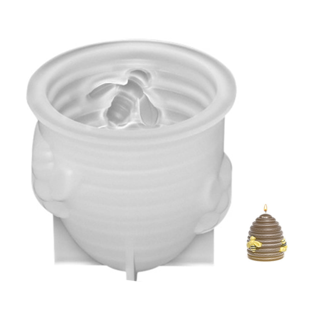 3D Silicone Candle Mold DIY Aromatherapys Gypsum Crystal