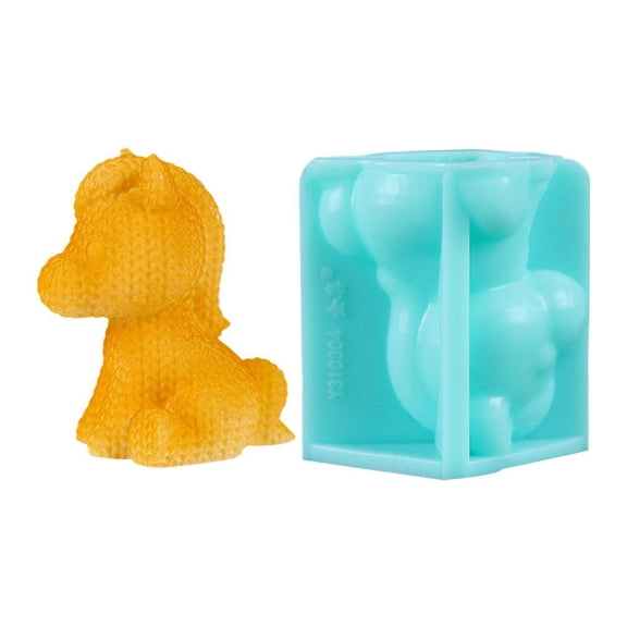 3D Horse Ice Molds,Fun Shapes Animal IceCube Maker,Reusable Silicone IceTray,Molds With Homemade Flavored Snacks,for Summer Drinks,Party,Whiskey,Cocktail