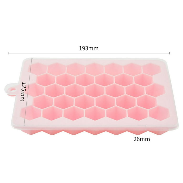 Silicone Square Ice Tray Refrigerator Ice Box Household Reusable