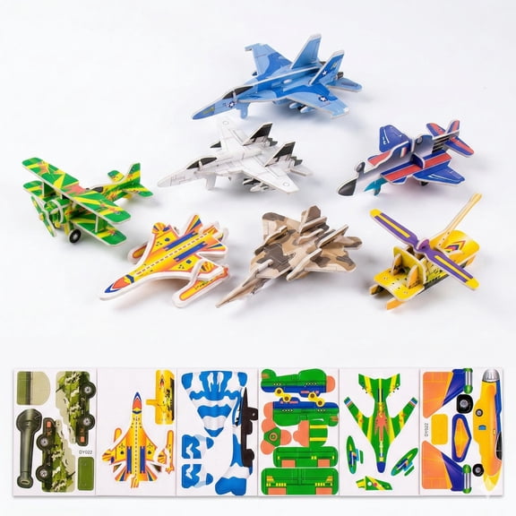 3D Insect Paper Assembly Model Kit - 25 Piece Snap Fit Jungle Creature Set, Jigsaw Puzzle Set
