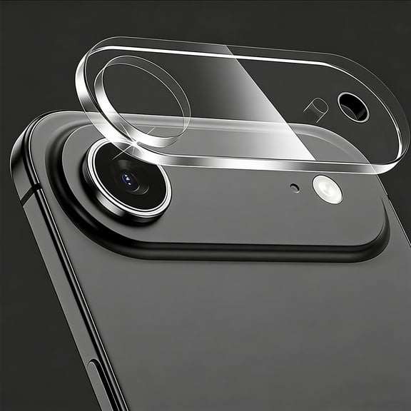 3D Integrated Clear Camera Lens Protector for iPhone 17 Air, 9H Tempered Glass, Ultra HD, Full Coverage, Case Friendly