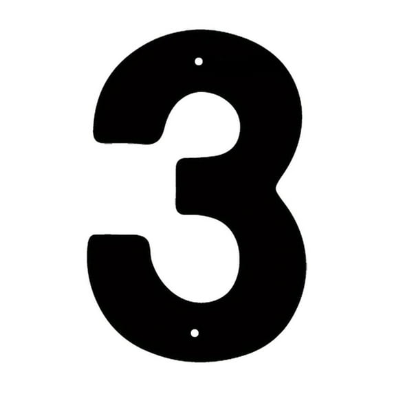 3D Iron Art House Number Sign with 26 Letters and Screws, Customizable Address Plaque for Garden, Shop, Industrial Decor