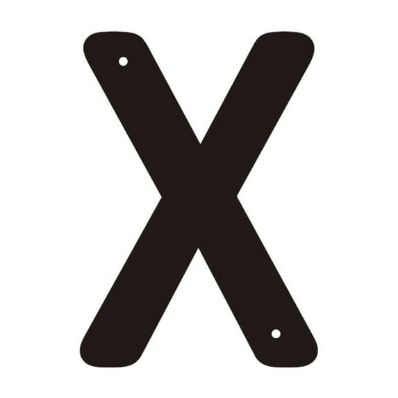 3D Iron House Number Letters - Antique Industrial Style | 26 English Alphabet Set with Screws | DIY Home & Garden Decor Sign