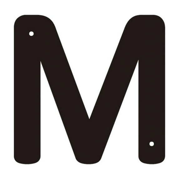 3D Iron House Number Letters - Antique Industrial Style | 26 English Alphabet Set with Screws | DIY Home & Garden Decor Sign