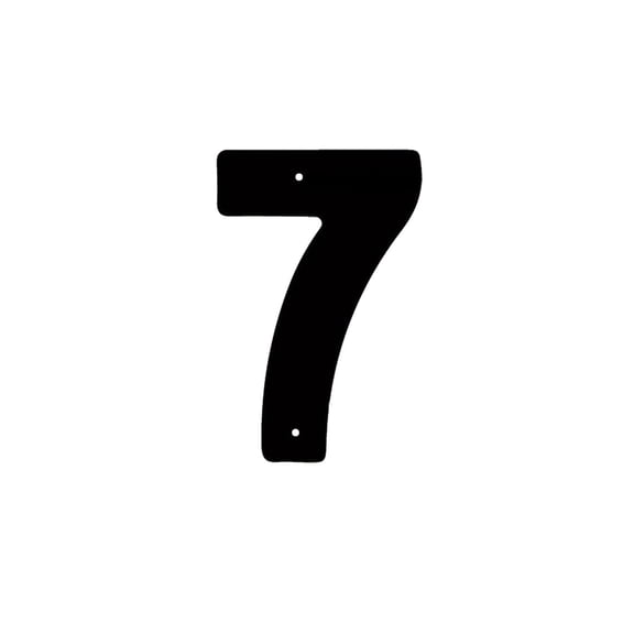 3D Iron House Numbers and Letters with Screws, Rustic Metal Address Sign for Home, Garden, Mailbox, Door or Shop Decor