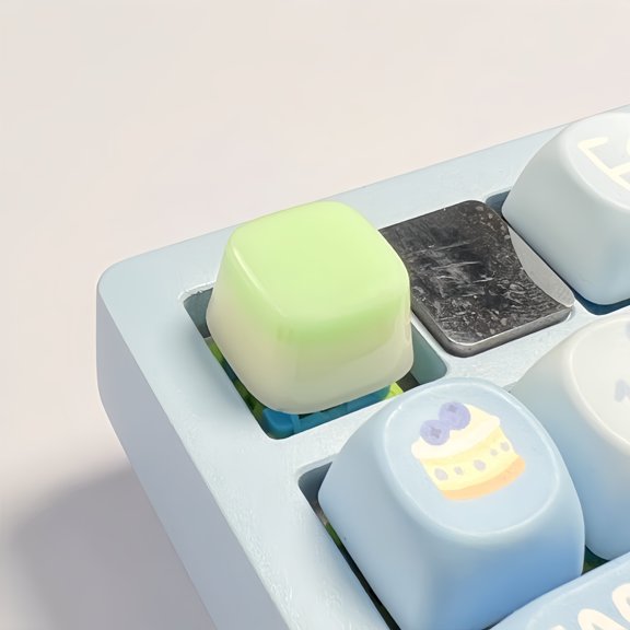 3D Jelly Drop Glues Puddings Keycap Resin Keycap for Mechanical Keyboards Key cap