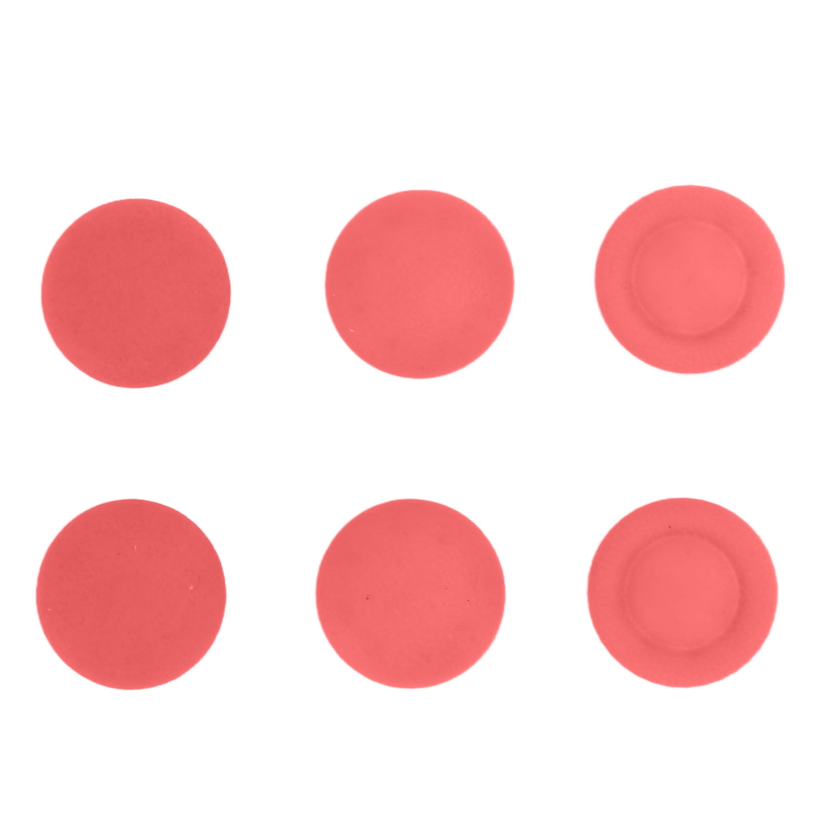 3D Joystick Button Cover 6 in 1 Prevent Slip Replacement Thumb Grips for PS5 Elite Controller