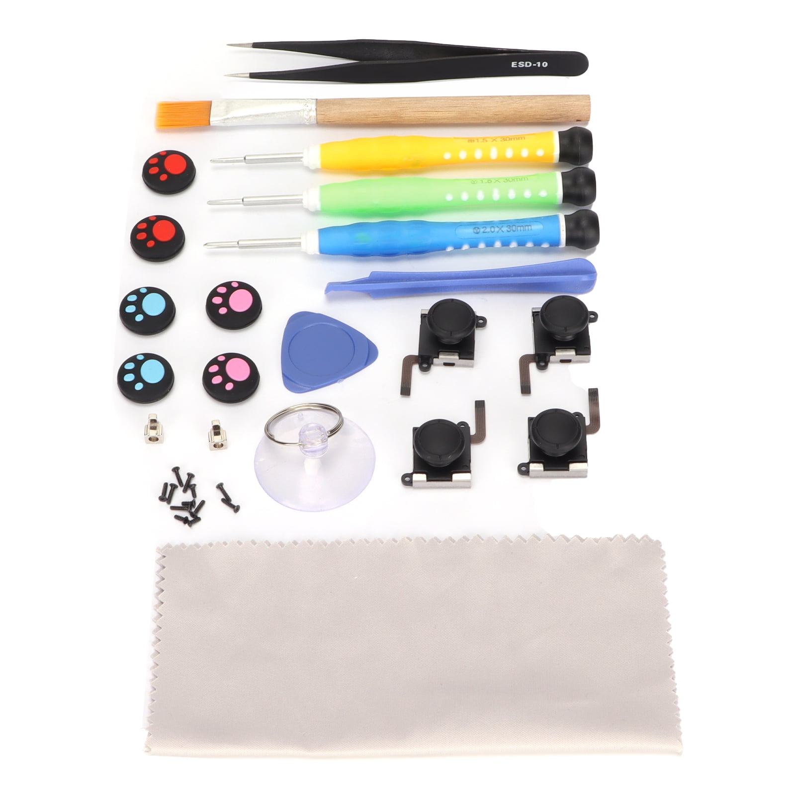 3D Joystick Disassembly Kit, Controller Repair Set Universal Flexible