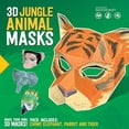 thumbnail image 1 of Pre-Owned 3D Jungle Animal Masks: Designed by Wintercroft Paperback, 1 of 1