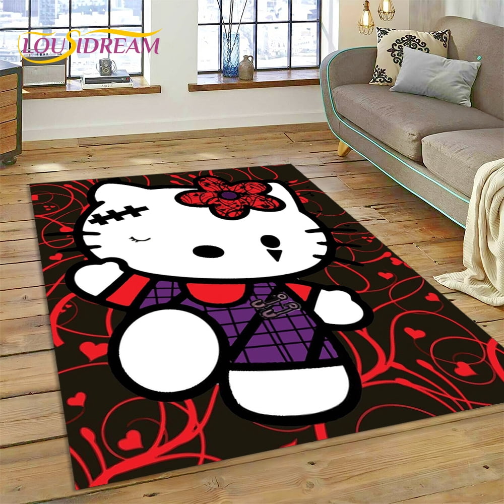 Kitty Tales Quilted Round Mat NCU0NNL146