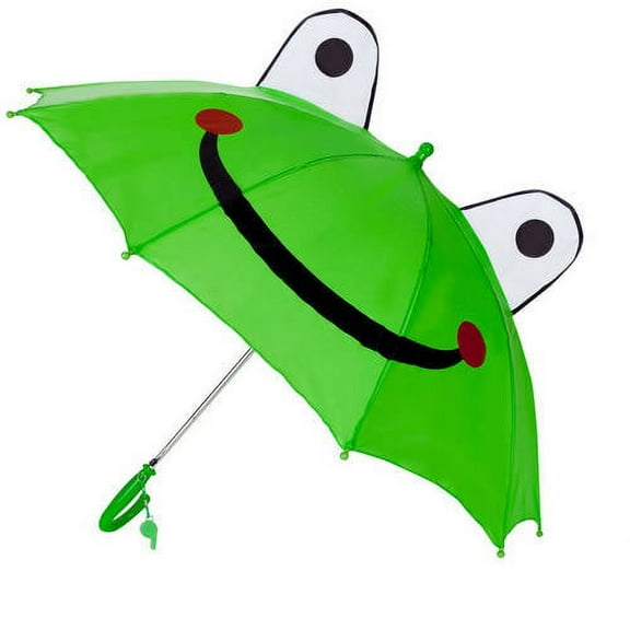 3D Kids Character Umbrella with Safetly Whistle