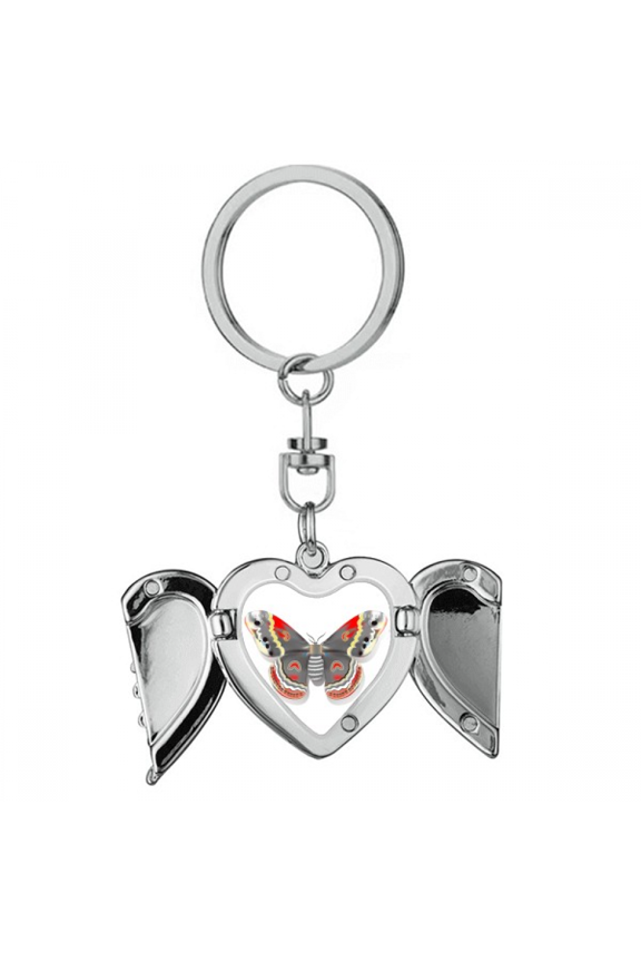 3D Kite in Chinese Style Heart Angel Wing Key Chain Holder