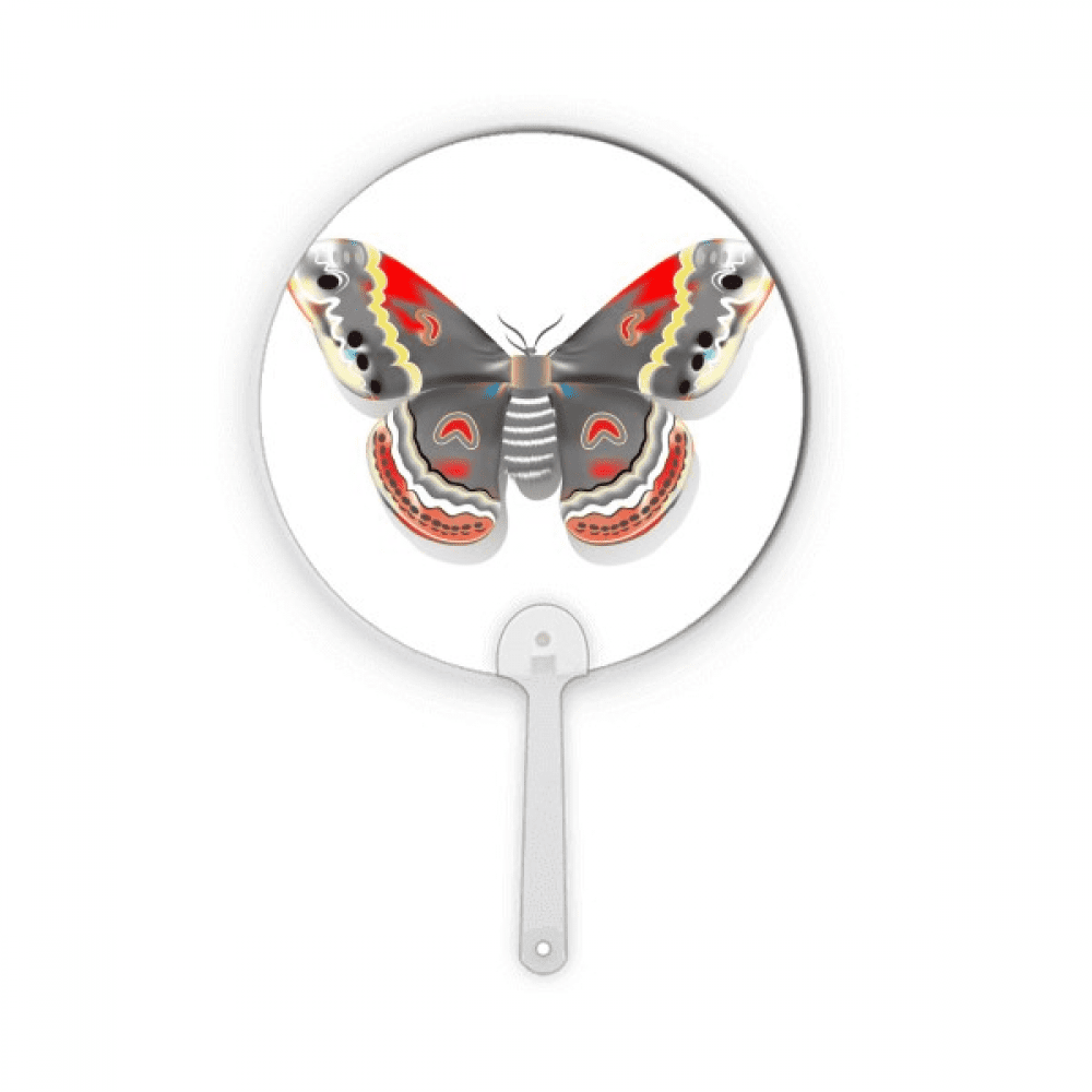 3D Kite  in Chinese Style Plastic Round Handheld Fan Decorations Craft
