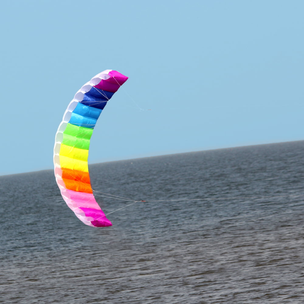 3D Kites for Kids, 37 inch Sailing Ship Kite for Outdoor Travel, CH-W649  Entertainment Toy Flying Kites Awesome Rainbow Kites for Beach Pack Sport -  Great Beginner Kite 