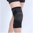 thumbnail image 1 of 3D Knee Leg Brace Support Compression Sleeve Breathable Sports Jogging Running, 1 of 13