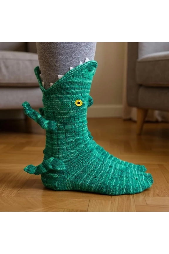 3D Knit Animal Socks Christmas Gifts, Christmas Winter Novelty Floor Socks, Cute Animal Socks Hand Crocheted, Multiple Styles of Animal Socks, Creative Christmas Gifts Socks for Boys Girls