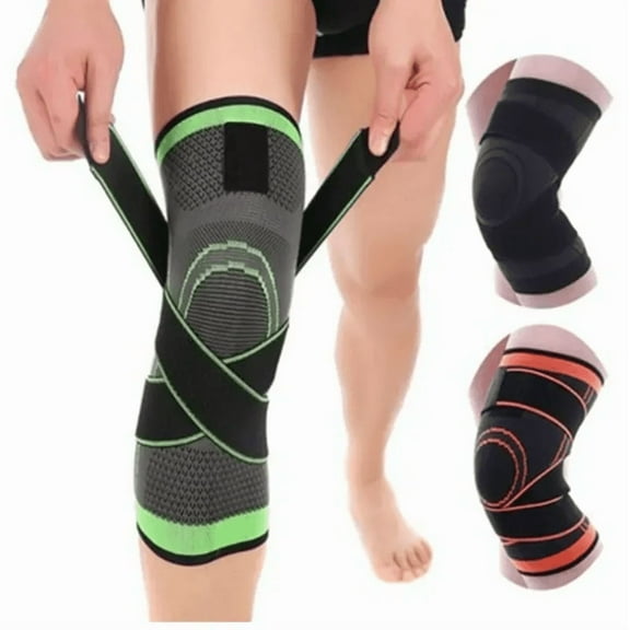 AFMAC 3D Knitted Compression Knee Brace with Belt