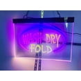 thumbnail image 1 of 3D LED Neon Signs Bar Neon Light Sign Led Wash Dry Fold For Business, Super Bright Led Open For Laundromat, Electric Advertising Display For Laundry Business Store Window Decor 16 x 12 In, 1 of 1