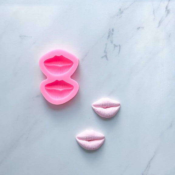 3D LIPS BAKING MOLD FOR CUPCAKES, CAKEPOPS, CHOCOLATE STRAWBERRIES, PRETZELS & RICE KRISPIES