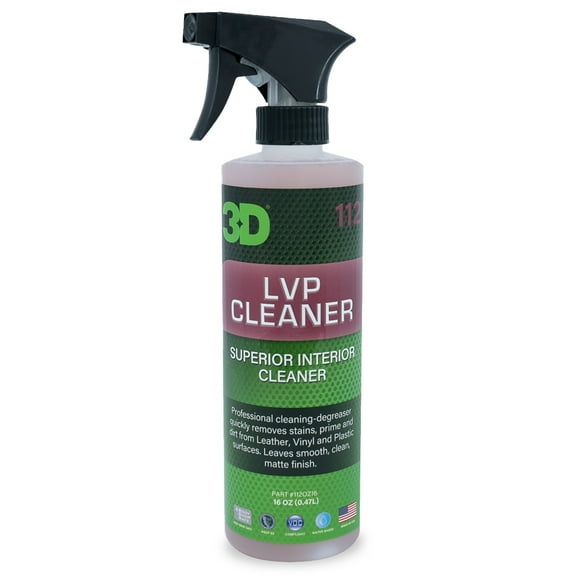 3D - LVP Cleaner Leather Vinyl Plastic Car Interior Cleaner
