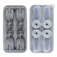 thumbnail image 1 of 3D Labrador Ice Cube Mold Silicone Dog-Shape Ice Cube Tray 4-Hole Reusable Ice Molds for Cocktail Whiskey, 1 of 10