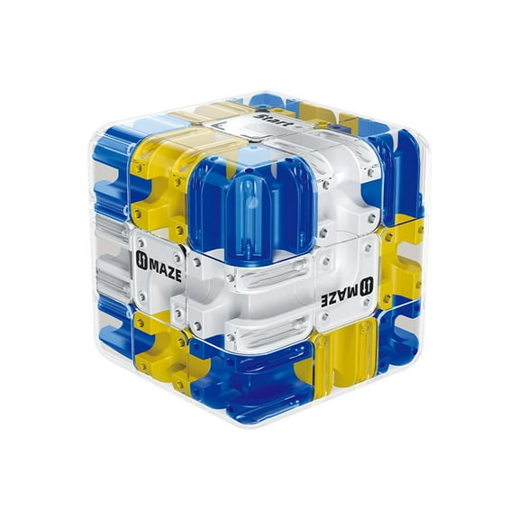 3D Labyrinth Puzzle Cube – High-Difficulty Brain Teaser Maze Ball for Adults, Challenging Logic Game for Focus & Stress Relief
