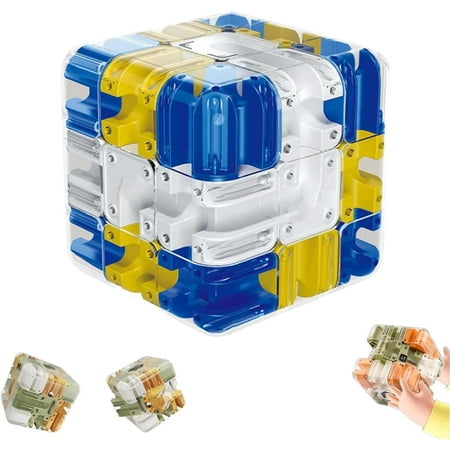 3D Labyrinth Puzzle Maze Cube , Maze Cube Games, 3D Labyrinth Puzzle Magic Cube & Ball, Improve Spatial Recognition and Cultivate Logical Thinking