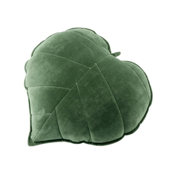 3D Leaf Pillow Decor - Realistic Shaped Throw Pillow for Couch Bedroom, Soft Stuffed Leaf Cushion for Living Room Sofa Home Decoration