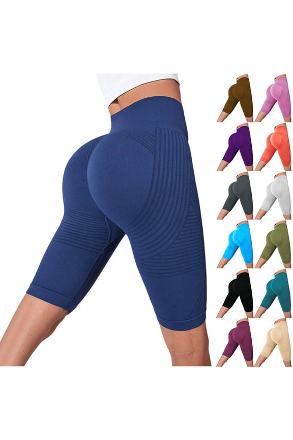 3D Legging Cellulite Compression Anti Cellulite Short Legging High Waisted Butt Lifting Tummy Control for Gym Workout