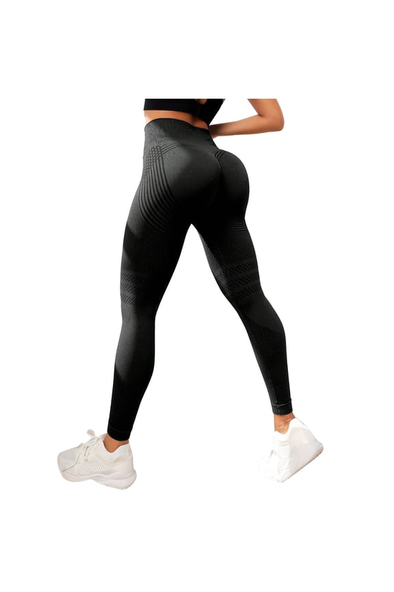 3D Leggings Cellulite Compression, Cellulite Leggings Compression for Women, High Waist Tummy Control Yoga Pants Black XXL