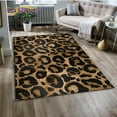 thumbnail image 1 of 3D Leopard Print Series Area Rug Carpet Rug for Home Living Room Bedroom Sofa Doormat Kitchen Decor Non-slip Floor Mat, 1 of 7