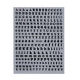 thumbnail image 1 of 3D Letter Nail Stickers 7-Color - Vintage Alphabet, Self-Adhesive, Easy Use, for Nail Art DIY Phone Scrapbook, 1 of 6