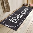 thumbnail image 1 of 3D Letter Printed Laundry Room Door Mat Bedroom Hallway Doorway Kitchen Rug Long Strip Durable Area Rugs Carpet Home Decoration, 1 of 5