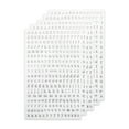 thumbnail image 1 of ✪ 3D Letters Chunky Glitter Nail Art Decorative Stickers UV Epoxy Resin Fillings, 1 of 16