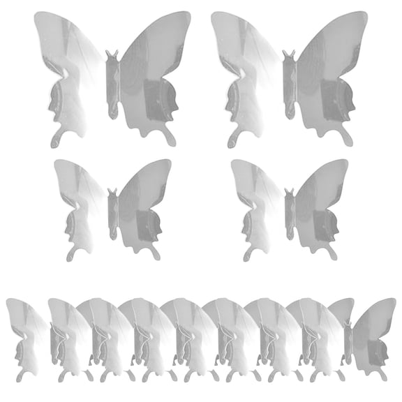 3D Lifelike Butterfly Wall Decals For Charming Home Decor Transformation