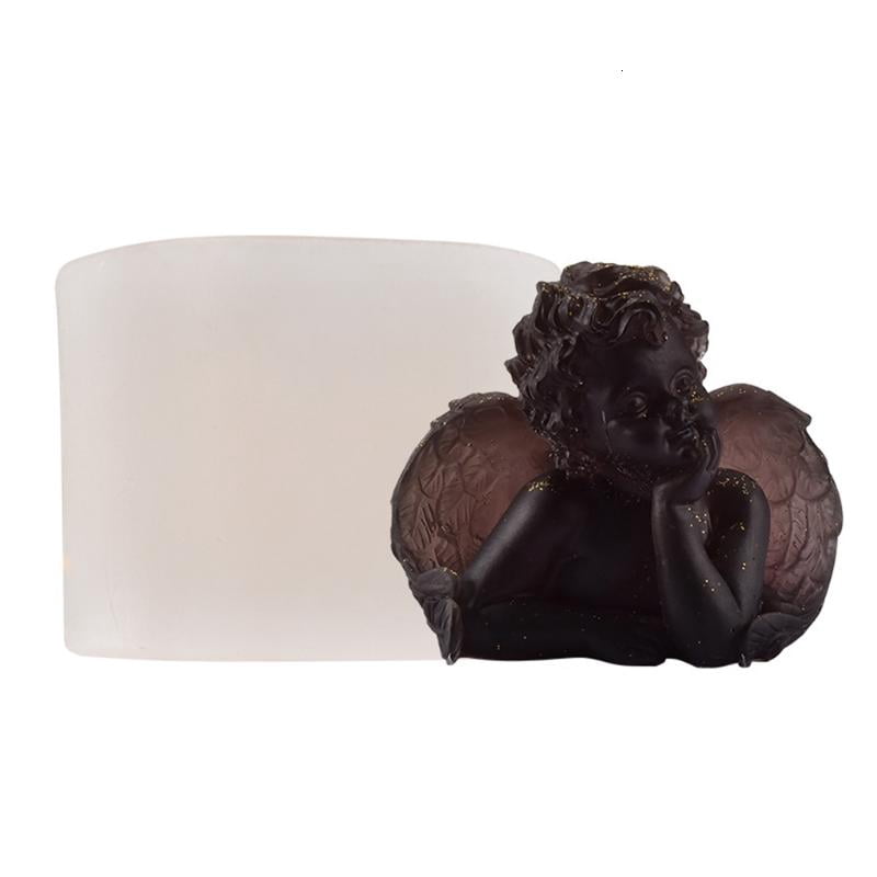 3D Little Angel Silicone Mold Epoxy Resin DIY Decoration Making Soap Candle
